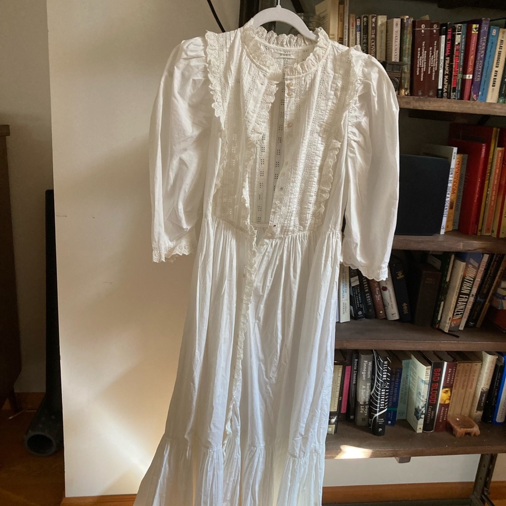 Beautiful eyelet ruffle dress